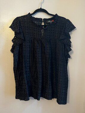 Black Lace Blouse | Burlesque